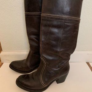 Frye Boots with heel!
